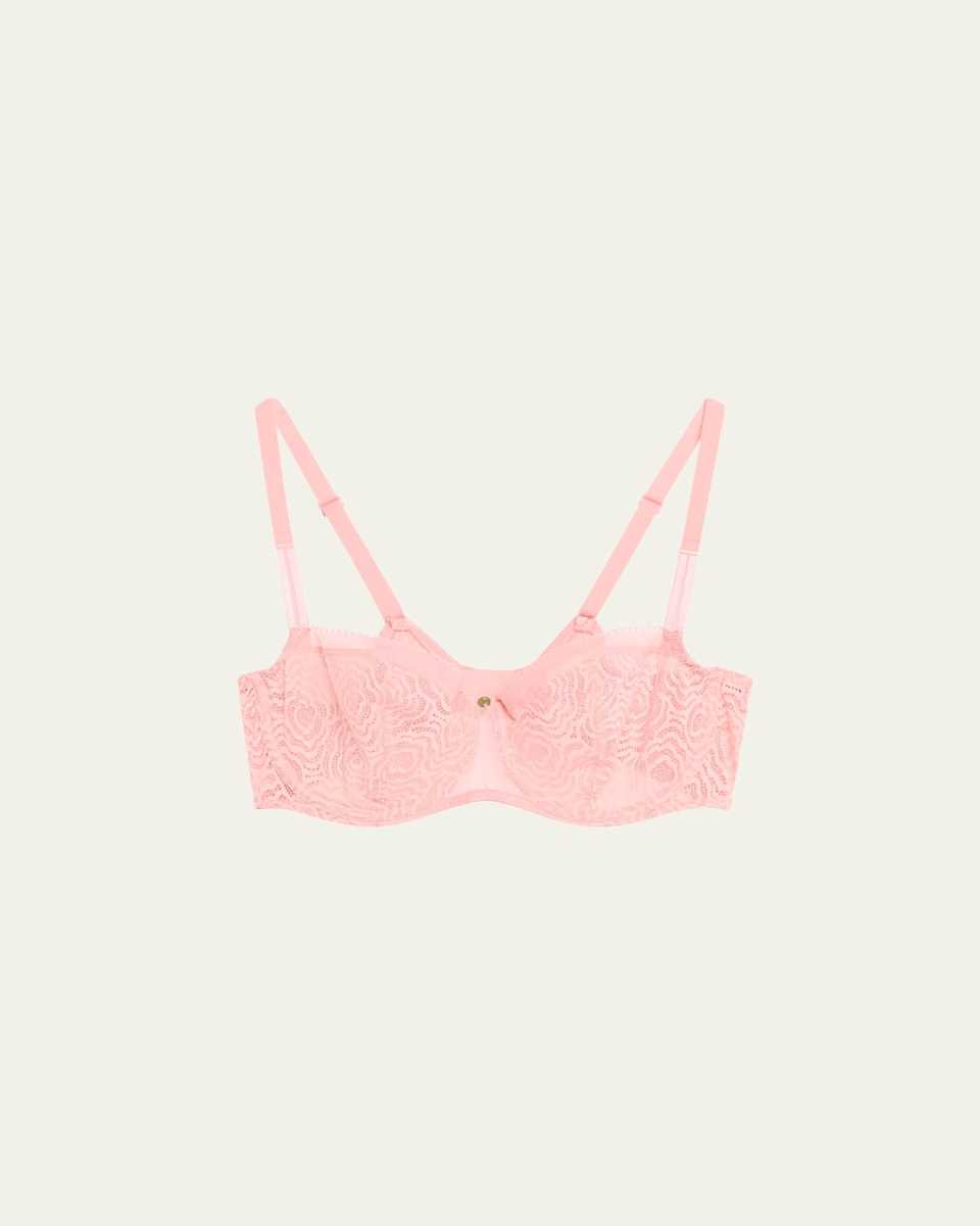 C Jolie Floral Lace Demi Bra